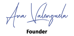 Ana Valenzuela Signature